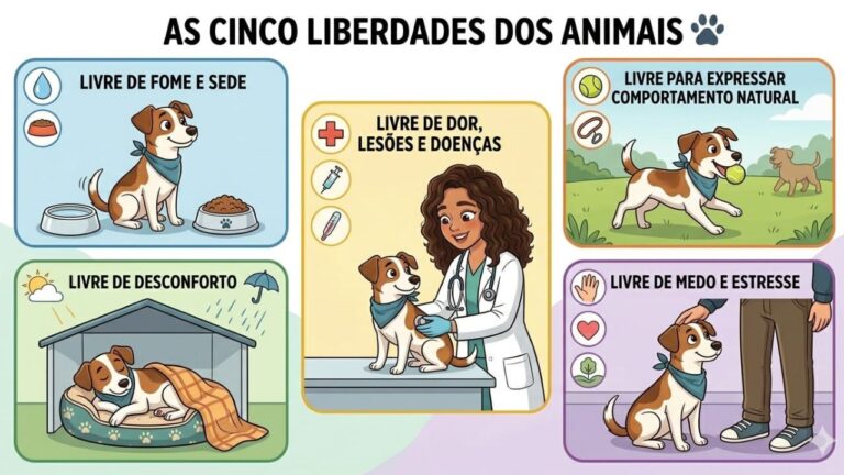 5 direitos fundamentais dos animais - Pet Viajante